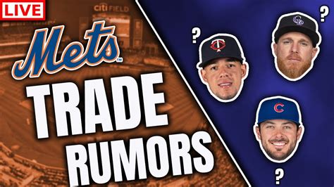 NEW YORK METS TRADE RUMORS LIVE! (New York Mets News/Trade Deadline Q&A) - YouTube