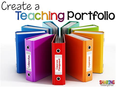 Create a Teaching Portfolio - Sharing Kindergarten | Teaching portfolio, Teacher portfolio ...
