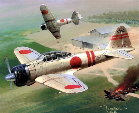 無料ダウンロード | 2つの戦闘機、 日本、 第二次世界大戦、 ゼロ、 三菱、 飛行機、 軍、 軍用機、 航空機、 日本語、 アートワークの絵画、 HDデスクトップの壁紙 ...