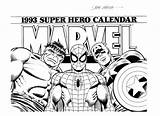 Super Heroes Coloring Pages sketch template