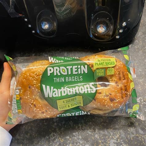 Warburtons Seeded protein bagel thins Review | abillion