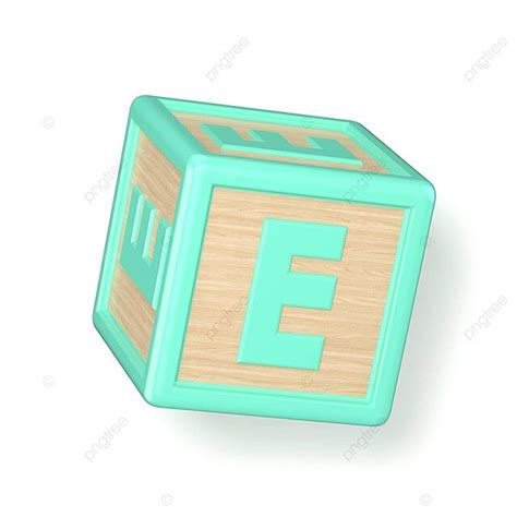 Rotated 3d Wooden Alphabet Blocks Font Featuring The Letter E Photo Background And Picture For ...
