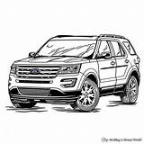 Ford Coloring Pages  Free & Printable sketch template