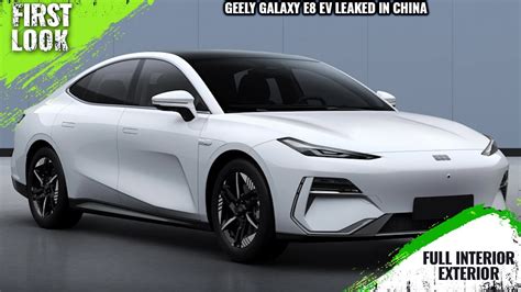 Geely Galaxy E8 EV With 272 PS Revealed In China - First Look - Full Interior Exterior - YouTube