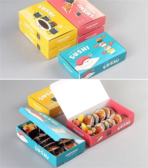 Sushi takeout box,sushi takeaway box,sushi box,custom sushi box | Cake box supplier, box ...