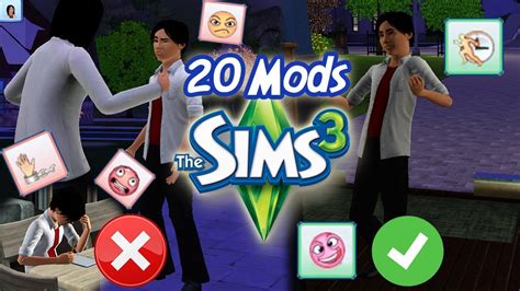 20 Mods que te pueden servir para Los Sims 3 - YouTube