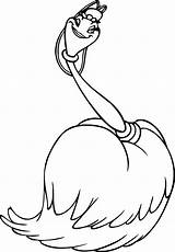 Fifi the Feather Duster Beauty & The Beast  DISNEYColoring Pages sketch template