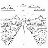 Coloring Highway Mini Cars Bestcoloringpages Sketch Page sketch template