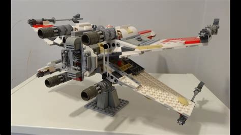 LEGO 9493 Star Wars X-Wing MOD - YouTube