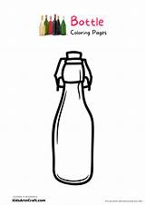 Bottle Coloring Pages For Kids – Free Printable  Art & Craft sketch template
