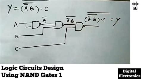 Logic Circuit Using Nand Gates Only