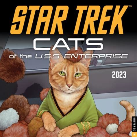 Andrews McMeel Publishing 2023 Star Trek Cats Wall Calendar, 1 ct - Kroger