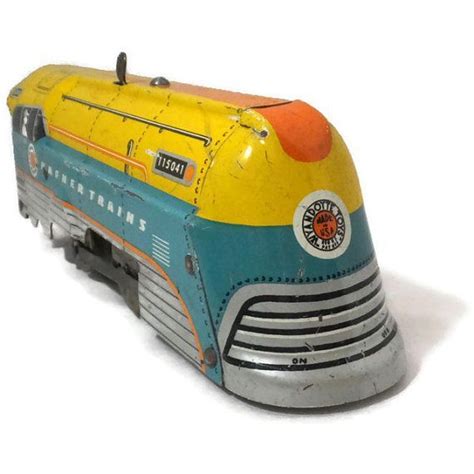 Vintage Toy Train Tin Lithographed Hafner Wind up by Duckwells | Vintage toys, Classic toys ...