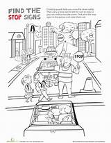 Crossing Guard  Worksheet Educationcom sketch template