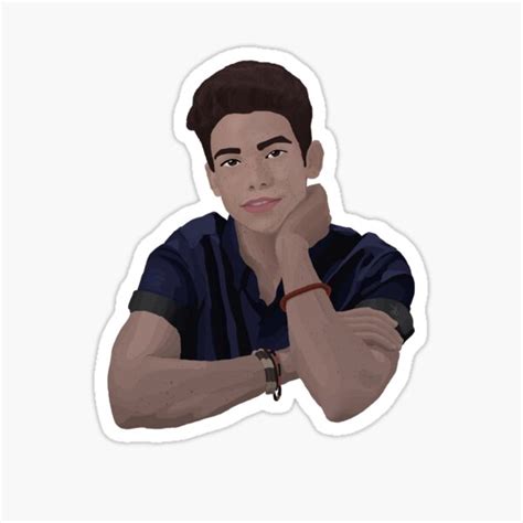 "Cameron Boyce / Luke Ross" Sticker for Sale by DMJADESIGN | Redbubble