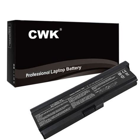 CWK 7800mAh 9 Cell New High Capacity Battery for Toshiba Satellite C655 ...