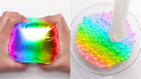 Oddly Satisfying Slime - Relaxing Slime Videos | Slime videos, Slime vids, Slime making videos