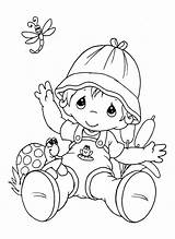 Precious Moments Coloring Pages Capture The Magic Of Love And Joy sketch template
