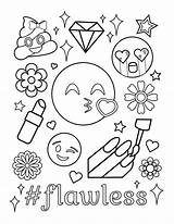 All Emojis Coloring Pages Sketch Page sketch template