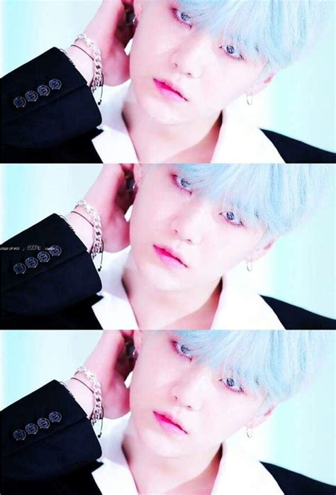 Suga with Blue Hair | ARMY's Amino