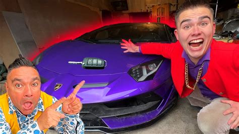 Brother Mr. Joe Put Toy Car in Lamborghini VS Older Mr. Joe Kids Video - YouTube