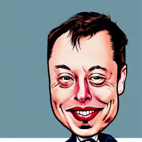 a caricature of Elon musk | Stable Diffusion | OpenArt