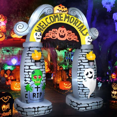 The Holiday Aisle® Jannetta Spooky Halloween Tree Inflatable | Wayfair