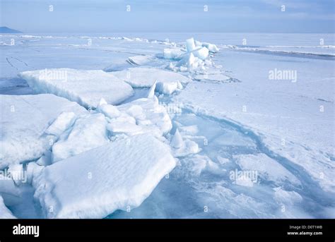 baikal in winter Stock Photo - Alamy