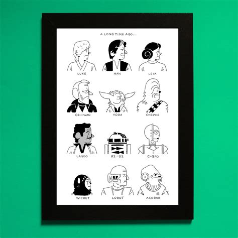 A Long Time Ago Print - Etsy