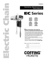 Coffing Electric Chain Hoist|JLC|EC