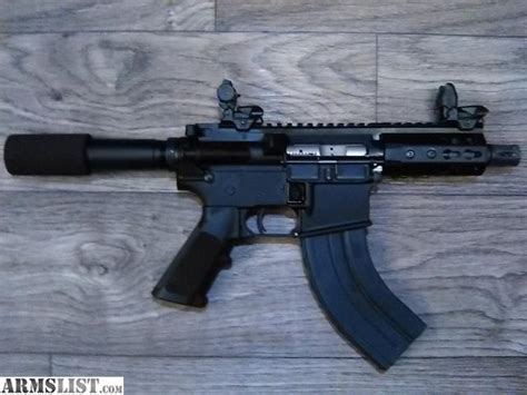 ARMSLIST - For Sale: 7.62x39 MICRO AR15 PISTOL 4 1/4 inch barrel