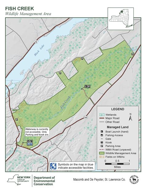 Fish Creek WMA Map - NYS Dept. of Environmental Conservation