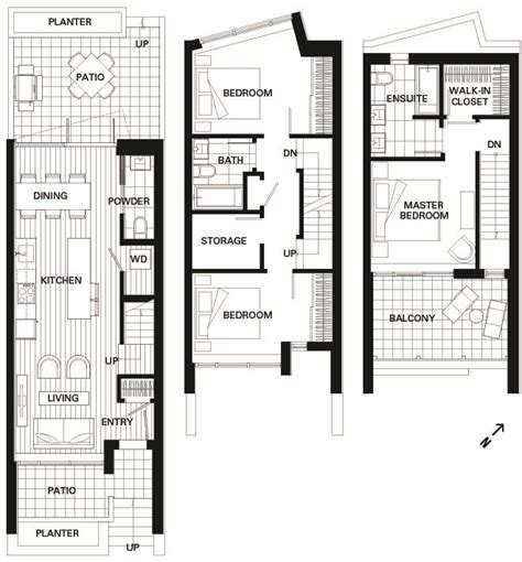 Addition - Plan TH-A Floor Plan, Vancouver BC | Livabl