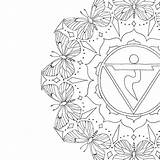 Chakra Coloring Pages Sketch Page sketch template