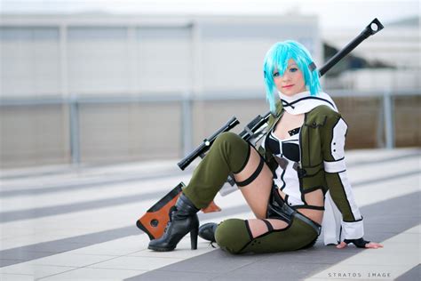 Sinon cosplay Gun gale online by StratosRvS on DeviantArt