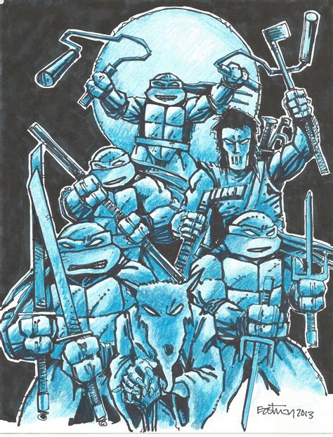 TMNT Commission #1 – Kevin Eastman Studios