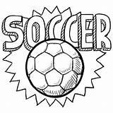 Soccer Ball Coloring Sheets Pages sketch template