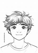 Mans Face Coloring Pages  235 Free PDF Printables sketch template
