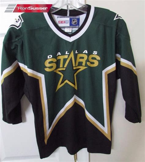 NHL Dallas Stars Hockey Jersey Youth Small by CCM – RonSusser.com