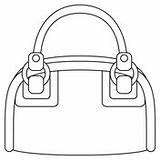 Handbag Coloring Page  Free Printable Coloring Pages sketch template