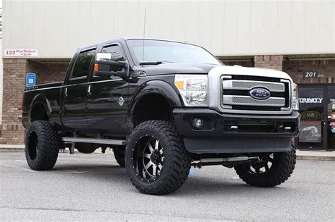 Lifted 2014 F250 Platinum on Gear Alloy Big Blocks - Trinity Motorsports