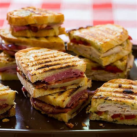 Spicy Turkey, Red Pepper, and Pepper Jack Cheese Panini | America's ...