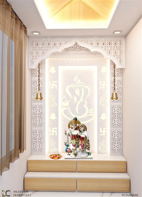 Puja room | homify | Temple design for home, Pooja room design, Pooja ...