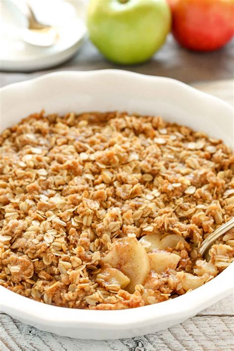 Cinnamon Apple Crisp - Live Well Bake Often