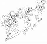 Lolirock Coloring Pages sketch template