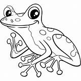Frog Coloring Pages  Printable 30 Images Kids Drawing Hub sketch template