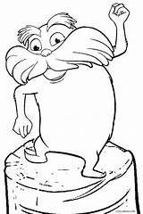 Lorax Coloring Page  Dr Seuss coloring Pages Cartoon sketch template