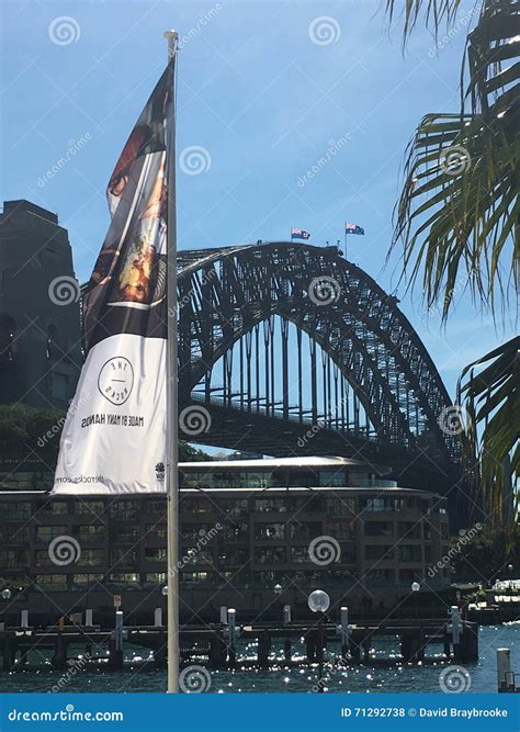 Sydney Harbour Bridge at the Rocks Editorial Stock Photo - Image of ...