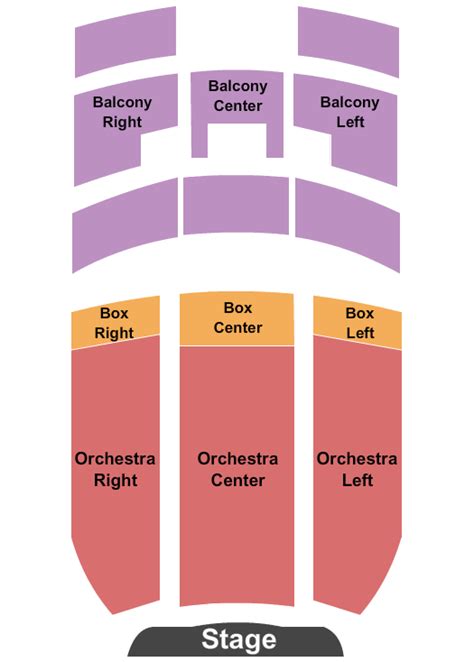 Miller Theater Seating Chart & Maps - Augusta