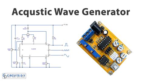 Acoustic Wave Generator Circuit using ICL8038